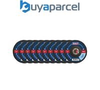 Sealey FD115MIX 115mm Zirconium Flap Discs Assorted Grit 22mm Bore - Pack of 10