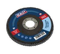 Sealey Flap Disc Zirconium 125mm 22mm Bore 120Grit
