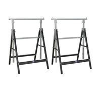 Sealey FDT32 Fold Down Telescopic Trestle - 200Kg Capacity - Pair