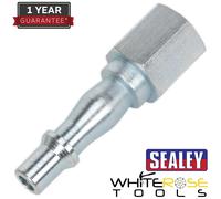 Sealey Female Bayonet Screwed Adaptor Air Line Coupler Fitting 5pc 1/4" BSP