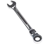 Sealey FHRCW19 Flexible Head Ratchet Combination Spanner 19mm