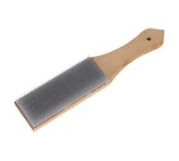 Sealey File Cleaning Brush 20Cm Wood Handle Woodwork Metalwork Cleaning Fb01