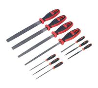 Sealey File Set 10pc Engineer's and Needle