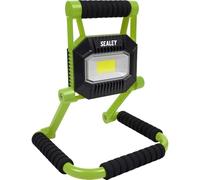 Sealey LEDFL10W Rechargeable Portable Fold Flat Floodlight 10W Cob Led Lithium-Ion