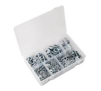 Sealey Flat Washer Assortment 1070 Pieces M5-M16 Form A Metric Din 125 Ab055Wa