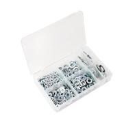 Sealey Flat Washer Assortment Box 495 Pieces M6-M24 Form C Metric Ab056Wc