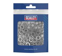Sealey Stainless Steel Flat Washer Din 125 - M6 - Pack of 100 - SSW6
