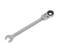 Sealey Flexi-Head Ratchet Combination Spanner 10mm 72 Tooth WallDrive FHRCW10