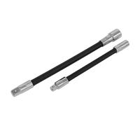 Sealey Flexible Extension Adaptor Set 2pc 1/4"D x 150mm & 3/8"D x 200mm AK7341
