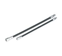 Sealey Flexible Extension Adaptor Set 2pc 1/4"D x 254mm & 3/8"D x 305mm AK7342