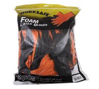 Sealey Worksafe Foam Latex Grip Gloves