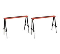 Sealey Fold Down Trestle with Adjustable Legs - Pair