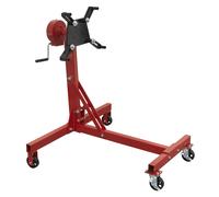 Sealey Folding 360º Rotating Engine Stand With Geared Handle Drive