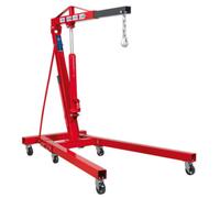 Sealey Folding Crane With Heavy Duty Castors 1 Tonne Kd Type 1620mm Sc10