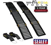 Sealey Folding Loading Ramps 500kg Capacity per Pair Steel Garage Vehicle