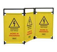 Sealey Folding Safety Barrier - Hybrid/EV - 1780mm - EV20