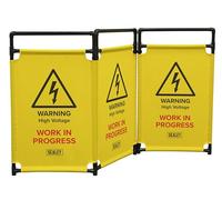 Sealey Folding Safety Barrier - Hybrid/EV - 1780mm - EV20