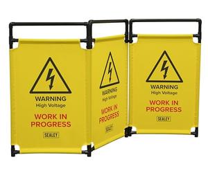 Sealey Folding Safety Barrier - Hybrid/EV - 1780mm - EV20
