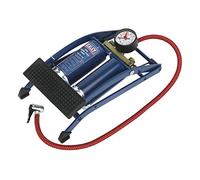 Sealey Foot Pump FP2 – Twin Barrel Double Cylinder – Red