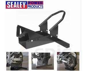Sealey FPS4 Motorcycle/Motorbike Rear Wheel Chock/Holder/Stay/Stand 14"-21"