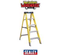 Fibreglass Step Ladder 4-Tread EN 131