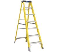 Sealey Fibreglass Step Ladder FSL7 – 6-Tread – EN 131