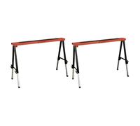 Sealey Fold Down Trestle with Adjustable Legs - Pair
