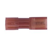 Sealey Fully Insulated Terminal 2.8mm Female Red Pack Of 100 Rt28