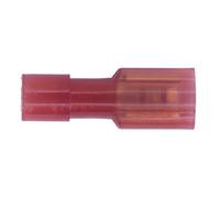 Sealey Fully Insulated Terminal 4.7mm Female Red Pack Of 100 Rt30