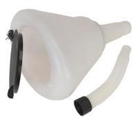 Sealey Funnel With Closing Lid Heavy Duty Polyethylene 200mm White F99200