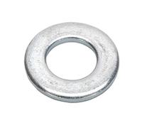 Flat Washer DIN 125 M10 x 21mm Form A Zinc Pack of 100