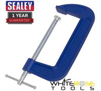 Sealey G-Clamp 150mm Wood Metal Work Vice Grip DIY Tool