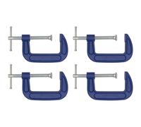 Sealey G‑Clamp AK60034 75mm – Pack of 4