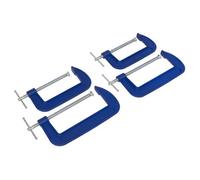 Sealey G-Clamp Set 150mm & 200mm 4Pc Ak6006Set