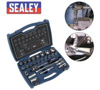 Sealey AK8992 Premier Socket Set 1/2"Sq Drive 26pc