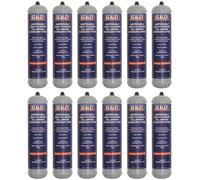 Sealey Gas Cylinder Carbon Dioxide Argon 100G - 12 Pieces Mig/mix/100/12