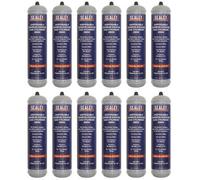 Sealey Gas Cylinder Disposable Carbon Dioxide 390G 12 Pieces Co2/100/12