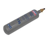 Sealey Gas Cylinder Refillable Carbon Dioxide 1Kg For Sealey Mig Welders Co2/1Kg