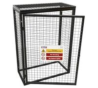 Sealey Safety Cage Powder Coated Galvanised - 2 X 47Kg Gas Cylinders Gcsc247