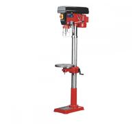 Sealey Pillar Drill Floor 16-Speed 1630mm Tall 650W/230V Floor Standing Drill
