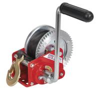 Sealey Geared Hand Winch With Brake & Webbing 540Kg Capacity Gww1200B