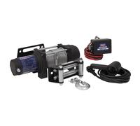 Sealey Geared Winch with Brake 450kg Line Pull 12V - PH12545