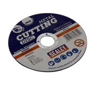Sealey General Purpose Flat Cutting Disc 125mm X 1.6mm 22mm Bore Ptc/125Ct