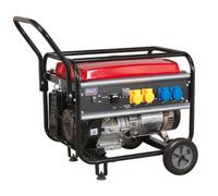 Sealey Generator 5500W 110/230V 13hp Two Wheels And a large handle,