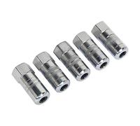 Sealey Hydraulic Connector 4-Jaw Heavy-duty 1/8" BSP Pack of 5