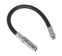 Sealey GGHE300 Rubber Delivery Hose With 4-Jaw Connector Flexible 300Mm 1/8inBsp Gas