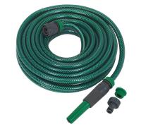 Sealey GH15R/12 Water Hose 15m with Fittings