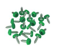 Sealey Numberplate Screws PTNPG – Green 4.8 x 18 mm – Pack of 50