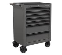 Sealey Grey Black Rollcab 7 Drawer Ball-Bearing Slides Inc liners AP26479TG