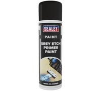Sealey Etch Primer Aerosol Spray Paint Grey 500ml